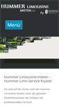 Mobile Screenshot of hummer-limousine-mieten.ch